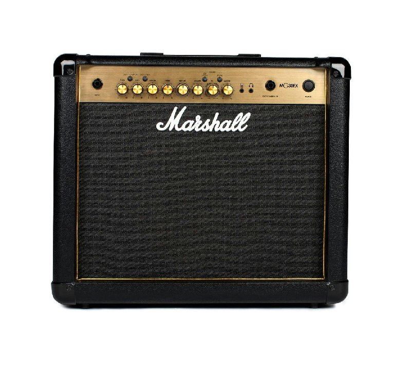 Marshall MG30GFX 30W Black and Gold Guitar Combo Amplifier with Digital Effects