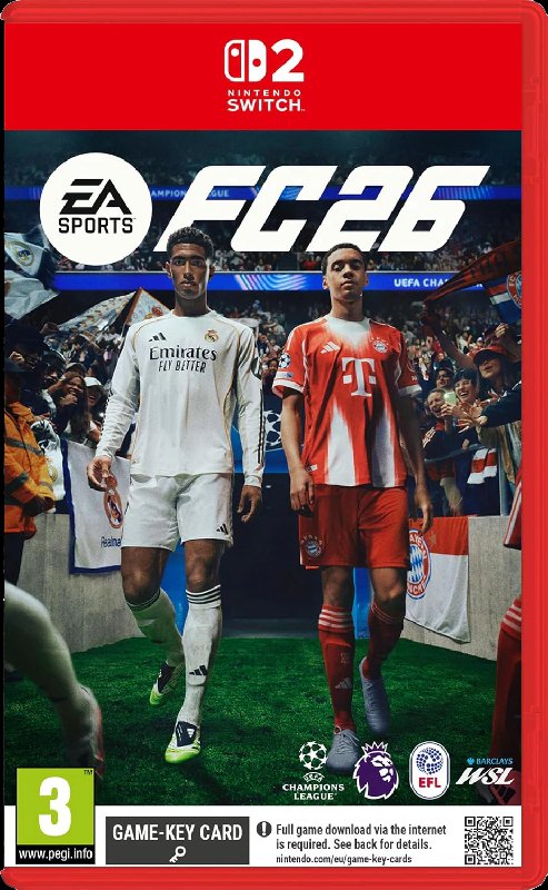 EA Sports FC 26 Physical Game for Nintendo Switch 2