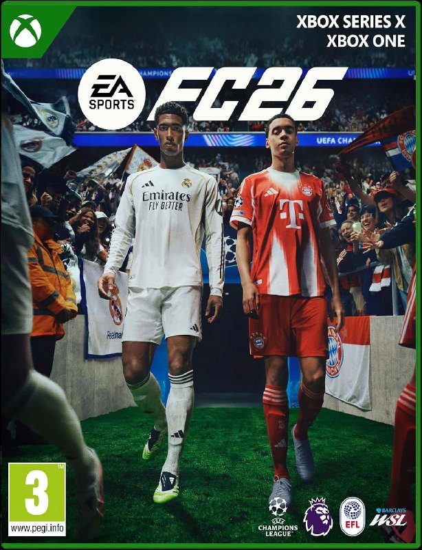 EA Sports FC 26 Xbox One & Xbox Series X Physical Game Disc