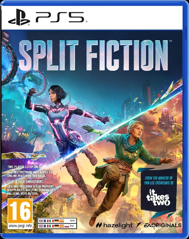 Split Fiction PS5 Physical Game by Hazelight Studios