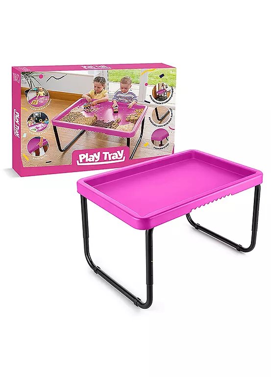 Toyrific Messy Play Tray Activity Table - Pink