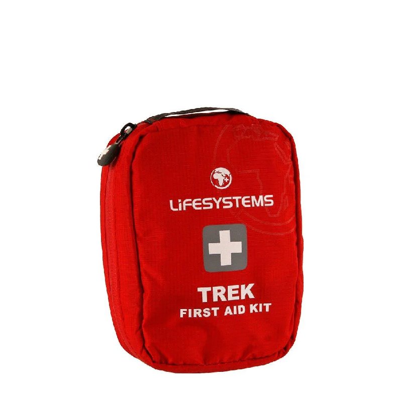 Lifesystems Trek First Aid Kit in Black with Comprehensive Contents