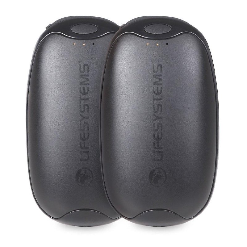 Lifeventure Dual-Palm Rechargeable Hand Warmers, 2 x 5000mAh
