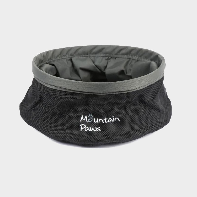 Mountain Paws Collapsible Water Bowl, 1450ml, Black