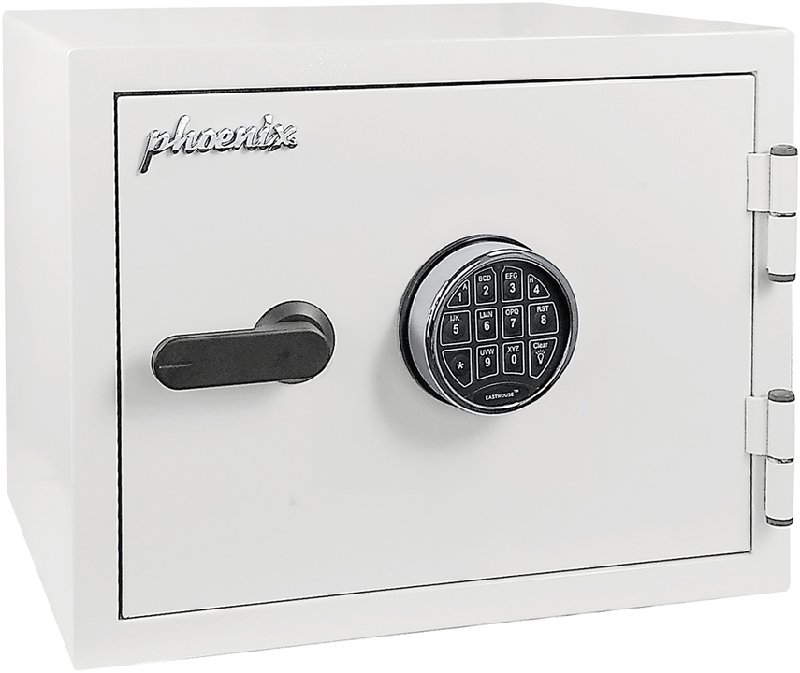 Phoenix Fortress Pro SS1461E Security Safe in White with Electronic Lock