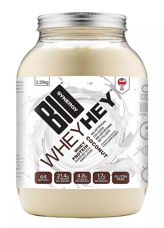 Bio-Synergy Whey Hey Coconut Protein Powder 2.25kg