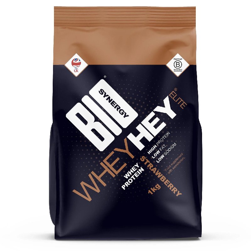 Bio-Synergy Whey Hey Elite Chocolate Protein Powder - 1kg