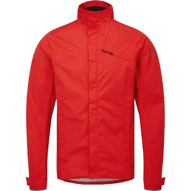 Altura Nevis Nightvision Waterproof Men's Cycling Jacket - Red