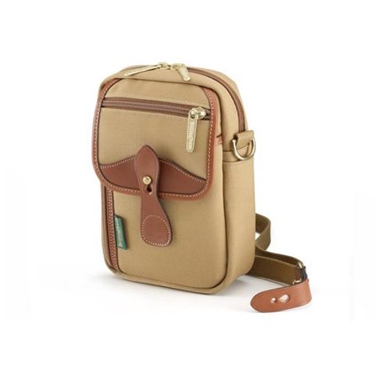 Billingham Airline Stowaway Khaki Canvas/Tan Camera Bag
