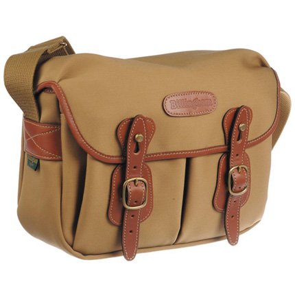 Billingham Hadley Small Shoulder Bag - Khaki Canvas/Tan Leather
