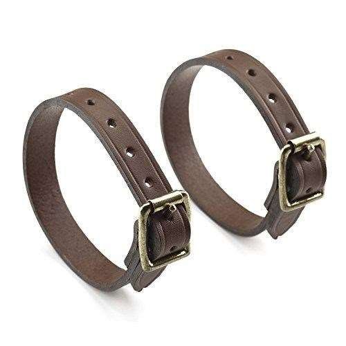 Billingham Leather 5/8 Inch Tripod Straps in Chocolate Brown