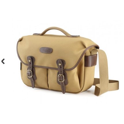 Billingham Hadley Pro Shoulder Bag - Khaki FibreNyte with Chocolate Leather Trim