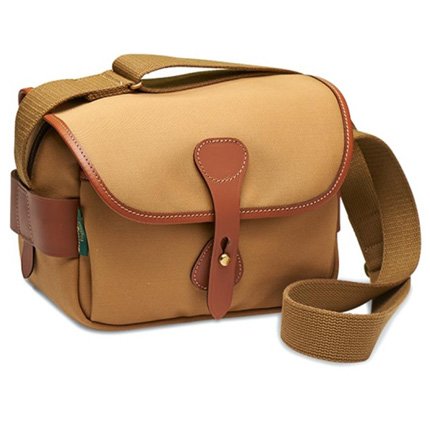 Billingham S2 Camera Bag in Khaki Canvas with Tan Leather
