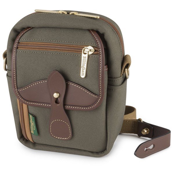 Billingham Compact Stowaway Camera Bag Sage FibreNyte/Chocolate