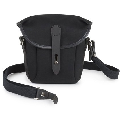 Billingham Galbin 8 Binocular Case - Black Canvas/Black
