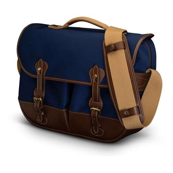 Billingham Eventer MKII Navy Canvas and Chocolate Camera Bag