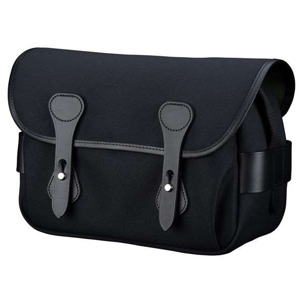 Billingham S3 Camera Bag in Black FibreNyte with Black Leather Trim