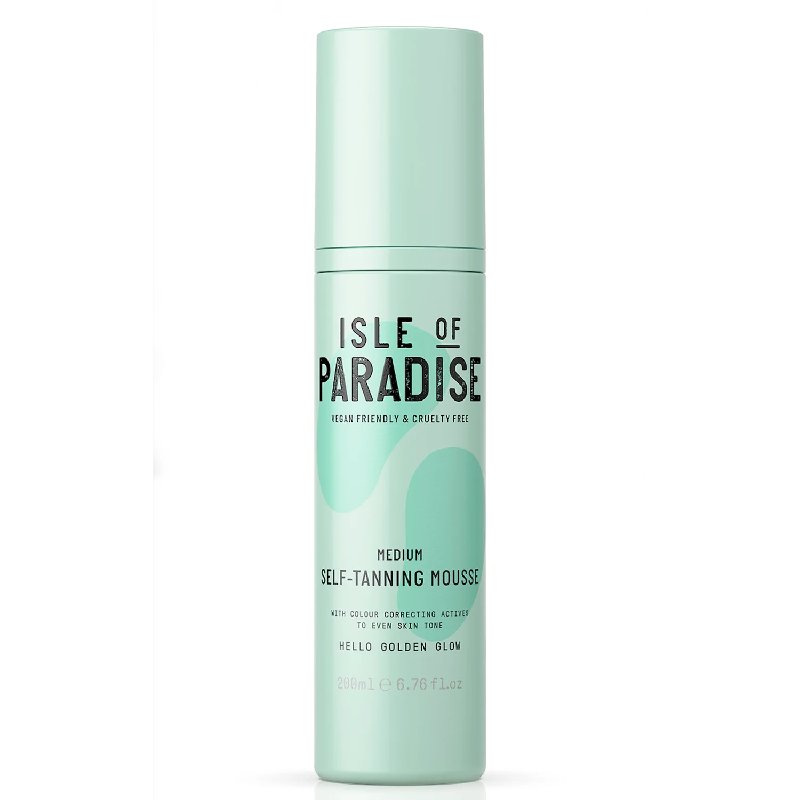Isle of Paradise Self-Tanning Mousse in Medium, 200ml