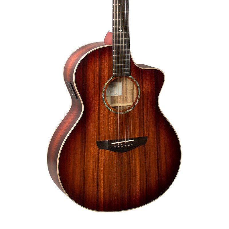 Faith FNCEBMB Blood Moon Neptune Cutaway Electro-Acoustic Guitar with Hardcase