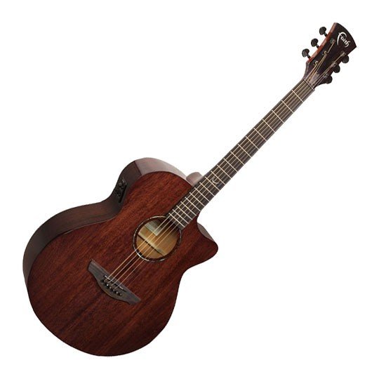Faith Nexus Venus Cut Electro-Acoustic Guitar in Electro Cognac with Fishman Electronics and Gig Bag