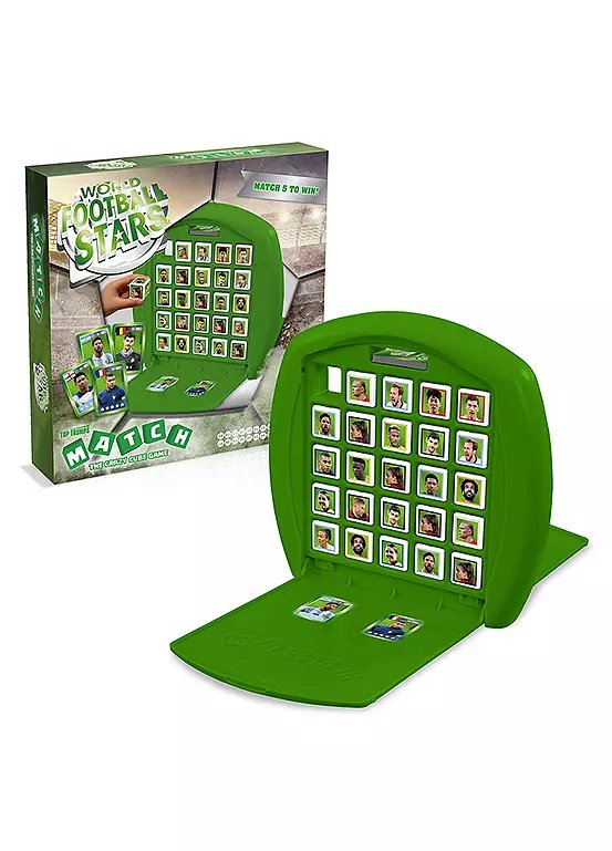 World Football Stars Top Trumps Match Board Game with Carry Case