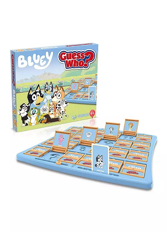 Bluey Guess Who Game - Family Board Game with 24 Characters
