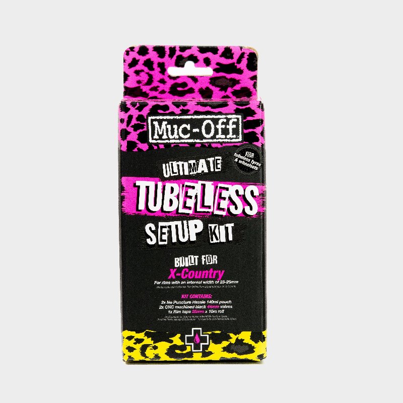 Muc-Off Ultimate Tubeless Road Kit with 21mm Tape and 44mm/60mm Valves