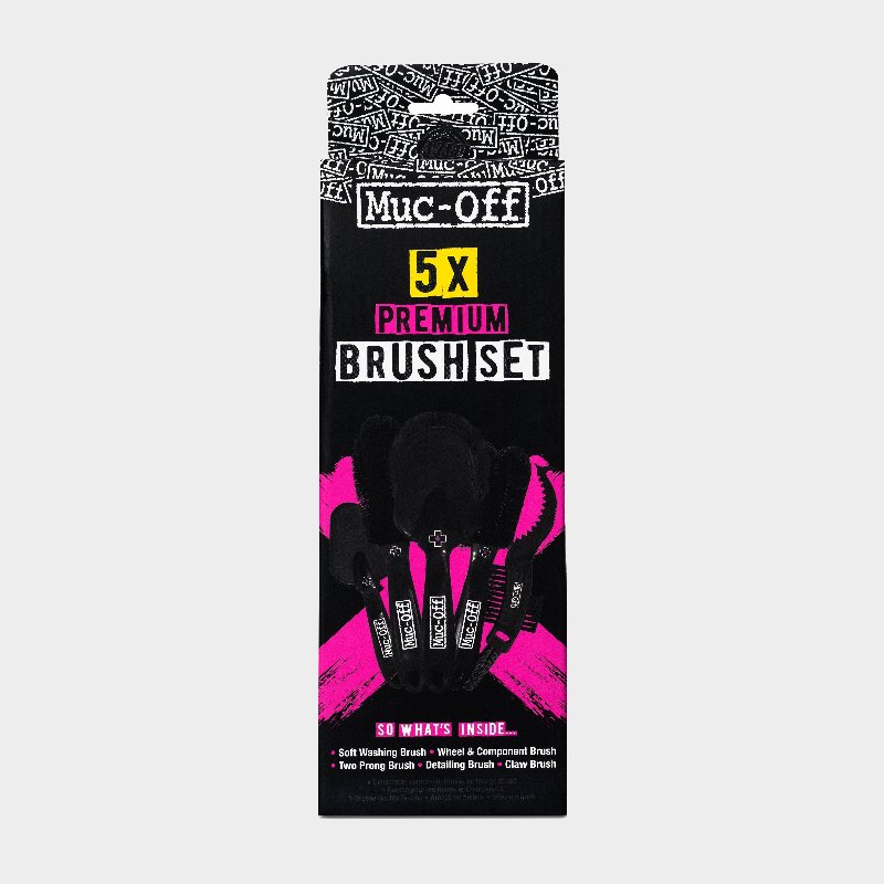 Muc Off Premium Brush Kit Set Of 5