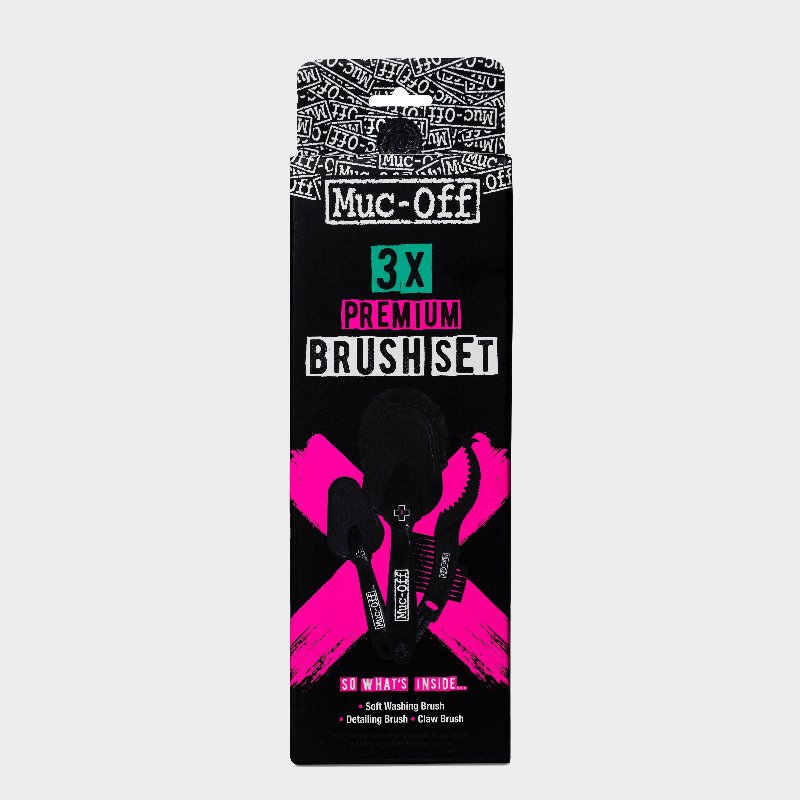 Muc Off 3 x Premium Brush Set Kit