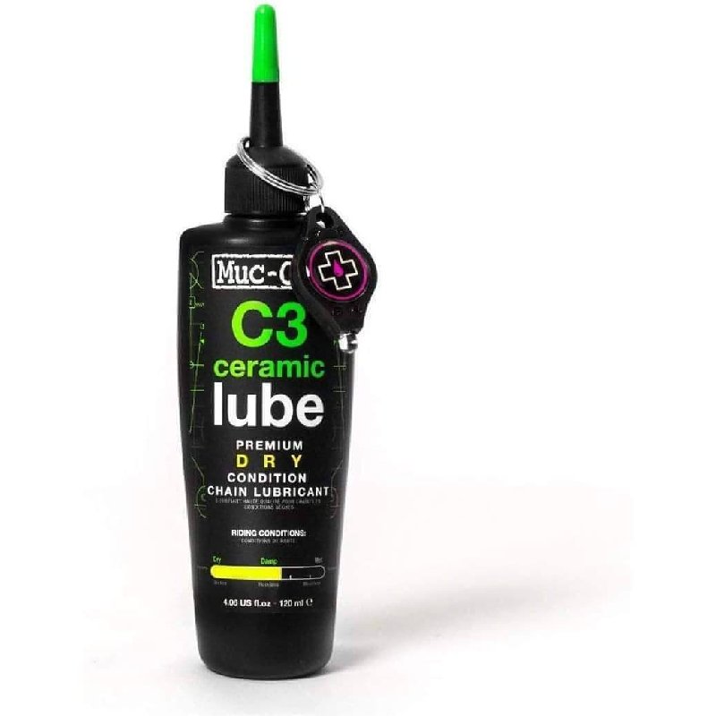 Muc-Off C3 Ceramic Dry Bike Chain Lubricant 120ml