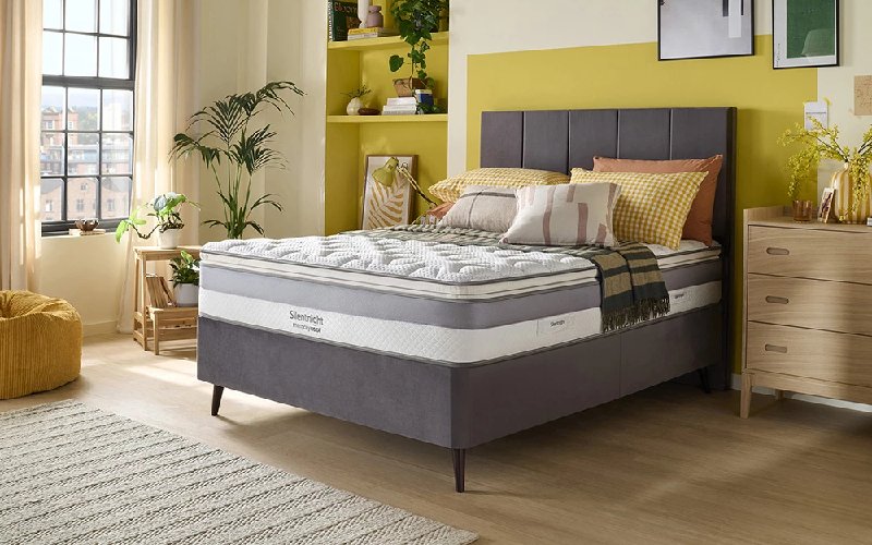 Silentnight Memory Cool 2000 Mirapocket Pillow Top Mattress, Single