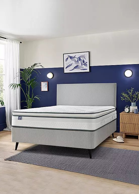 Silentnight UltraGel Miracoil Pillow Top Mattress, Single Size
