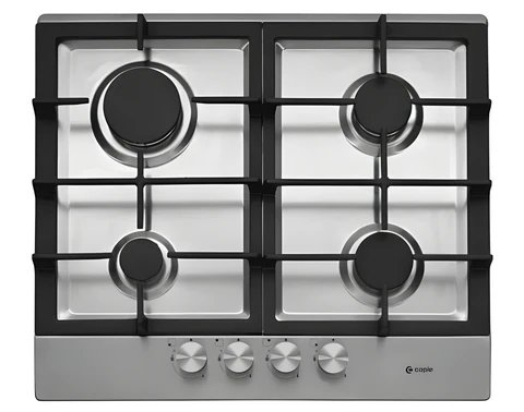 Caple C750G 59cm 4 Burner Gas Hob in Stainless Steel