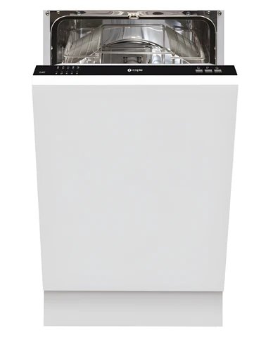 Caple DI482 Stainless Steel 45cm Fully Integrated Dishwasher with 9 Place Settings
