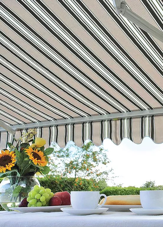 Greenhurst Ascot Deluxe Easy Fit Garden Awning, 2.5 Metre Width