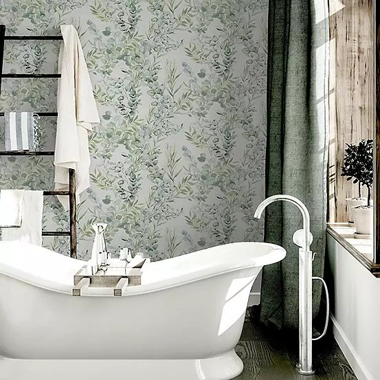 Arthouse Tranquil Green Wallpaper Roll, Paste the Wall, 53cm x 10.05m