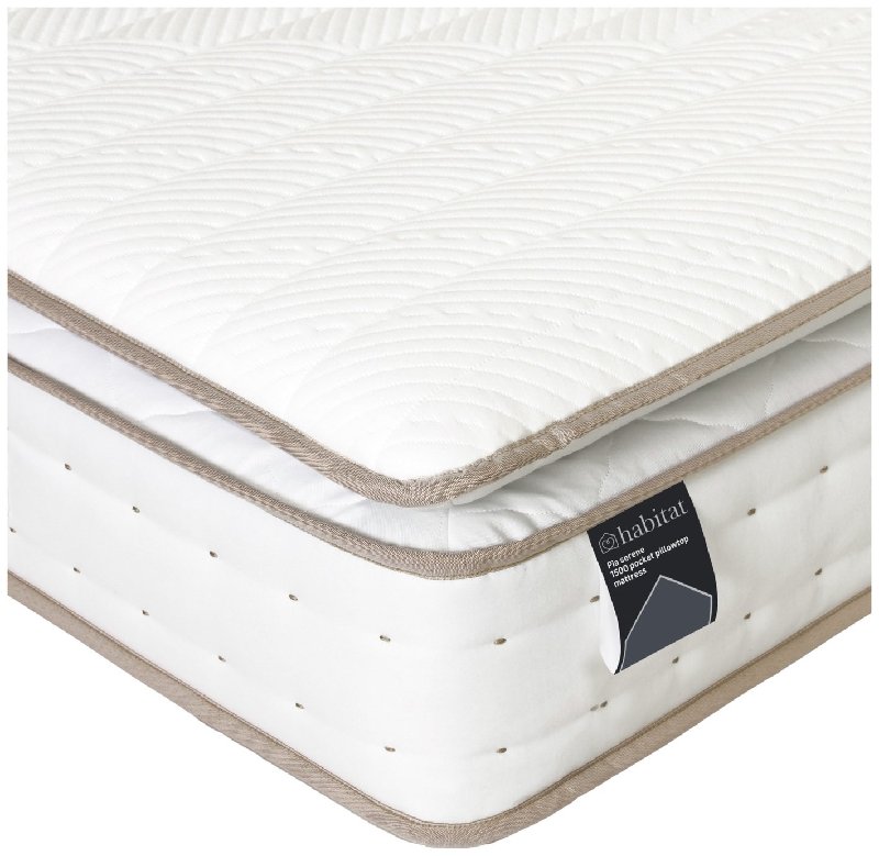 Habitat Pia Natural 1500 Pocket Pillowtop Mattress - Kingsize
