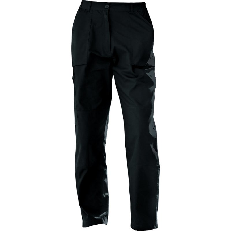 Regatta Professional Women's New Action Trousers, Black, Poly-Cotton, Waist 34", Leg 33", Long, Size 16