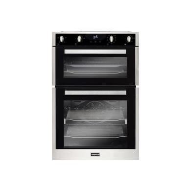 Stoves BI902MFCT Stainless Steel Double Electric Oven - 110L Capacity - A Energy Rated