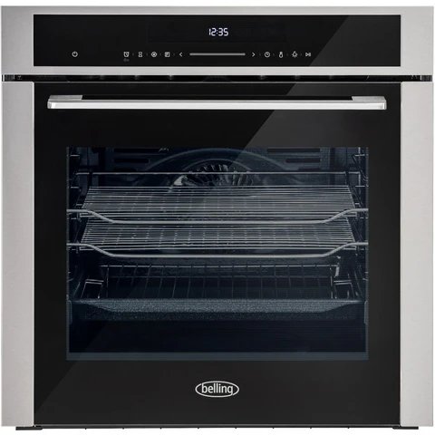 Belling ComfortCook BI603MFPY 72L Built-In Electric Single Oven - Stainless Steel