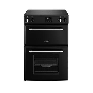 Belling Farmhouse 60Ei TCH 444411815 Black Electric Cooker with Double Oven - 70/33L Capacity