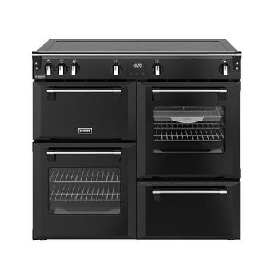 Stoves DX RCA RICH 100Ei ZLS 100cm Range Cooker - Black - 196L Quad Oven