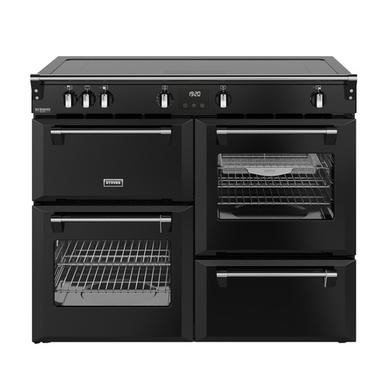 Stoves Richmond Deluxe 110Ei ZLS 110cm Black Induction Range Cooker with QuadOven and Air Fry