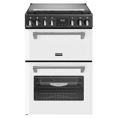 Stoves DX MRA RICH 60Ei RTY IWH White Dual Fuel Range Cooker - 70L/33L - 60cm