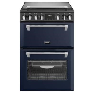 Stoves DX MRA RICH 60Ei RTY MBL Blue Dual Fuel Range Cooker - 60cm, Double Oven, A Rated