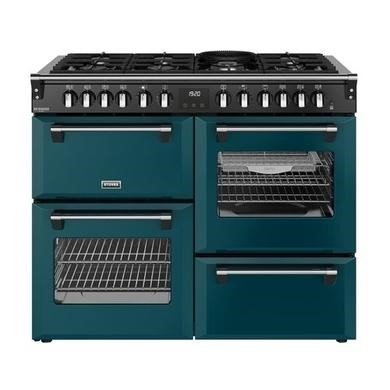 Stoves Richmond DX 110cm Dual Fuel Range Cooker in Deep Marine
