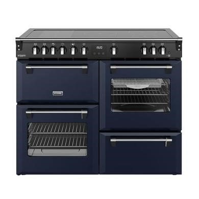Stoves Richmond DX 110cm Electric Induction Range Cooker in Midnight Blue