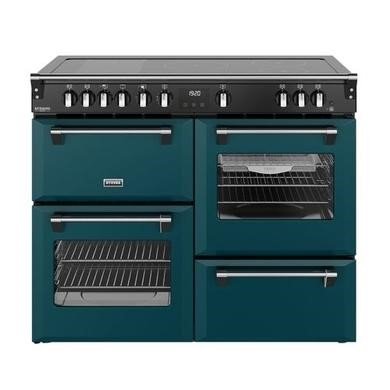 Stoves Deluxe DX RCA RICH 110Ei RTY DMA 444412037 Green Dual Fuel Range Cooker - 110cm, 196L QuadOven