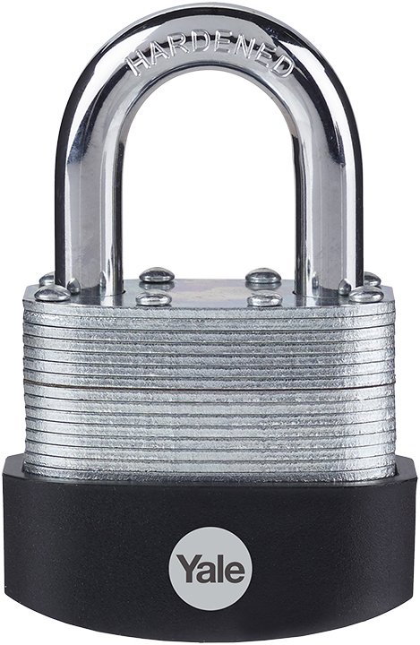 Yale Y125B Laminated Steel Padlock 50mm