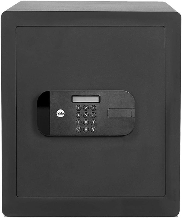 Yale High Security Office Safe with Installation, Black, 400 x 350 x 340mm